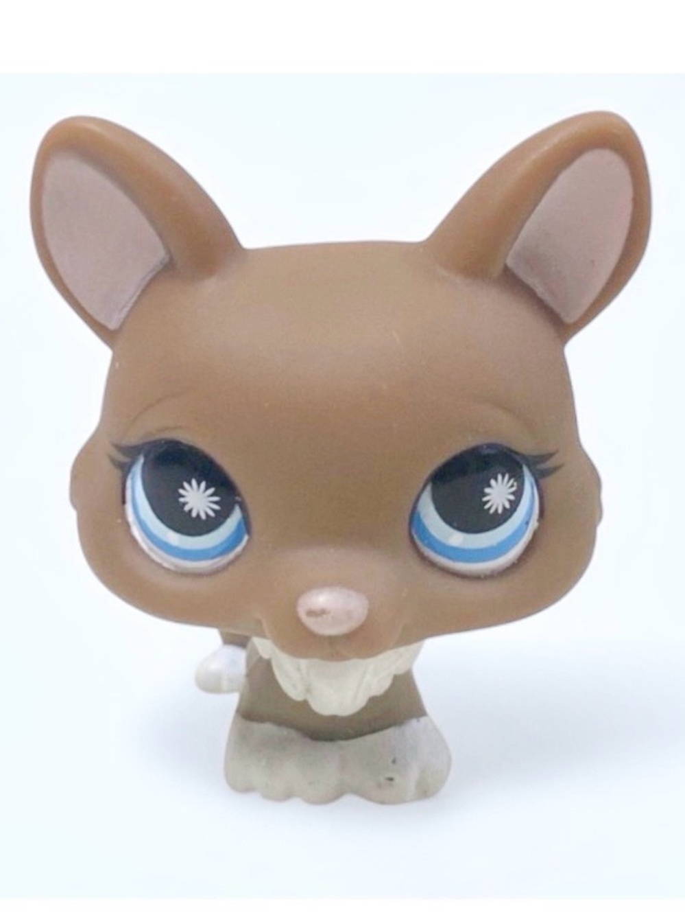 Littlest Pet Shop LPS Corgi Sunburst Eyes Rare Hasbro Authentic Dog Figure